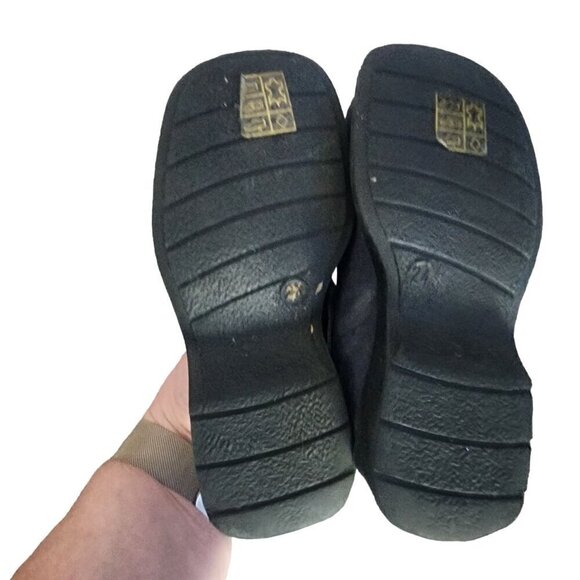 Made In Portugal Mary Jane Suede Leather Shoes Toddler Girls Size 8 US - Picture 9 of 13